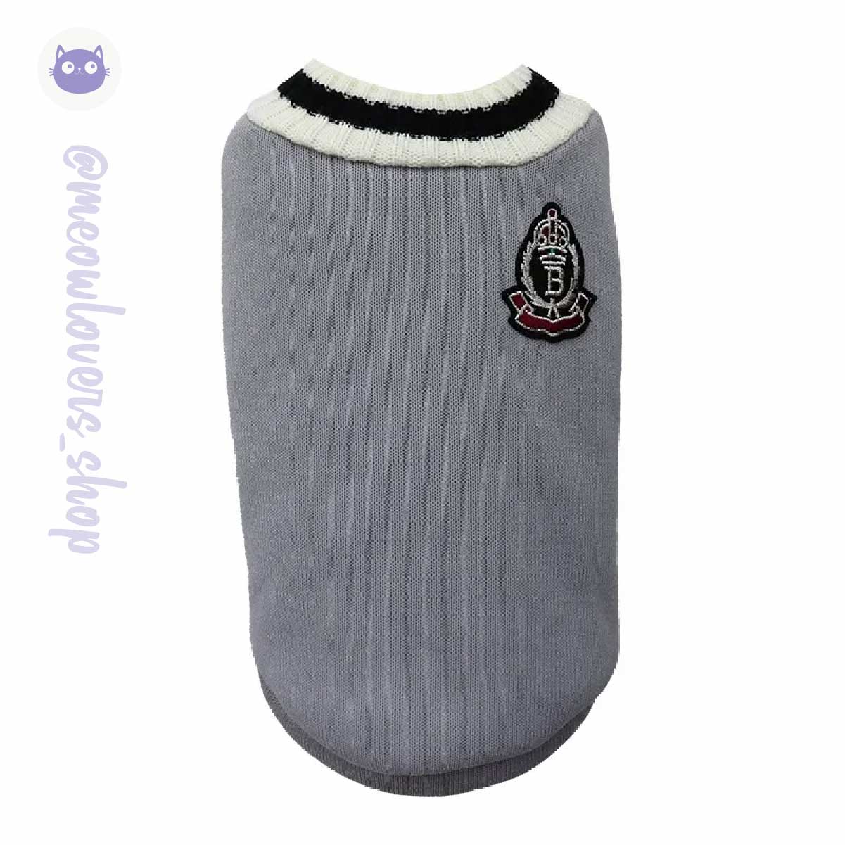 Warm Winter Cat Sweater - Cozy Pullover for Cats